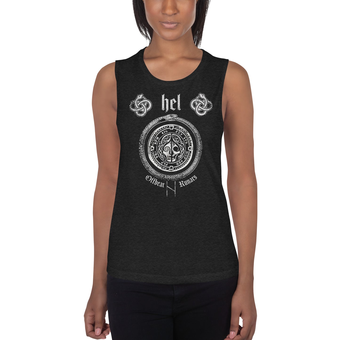 Hel Norse Giantess / Goddess of the Underworld Ladies’ Muscle Tank