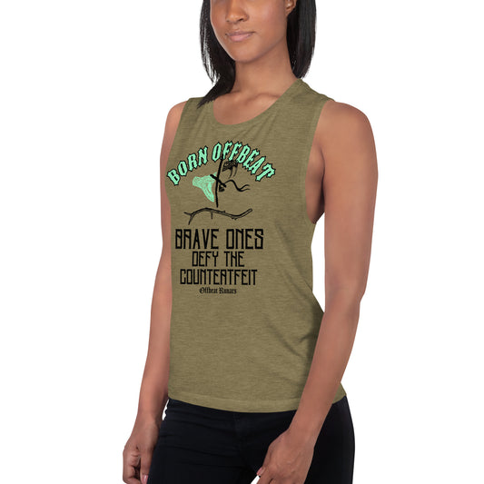 Born Offbeat Ladies’ Muscle Tank